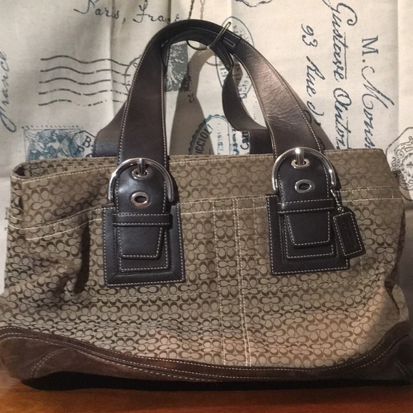 Original coach shoulder bag - Picture 1 of 4